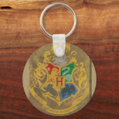 Porte-clés Harry Potter | Cimier de Poudlard rustique (Recto)