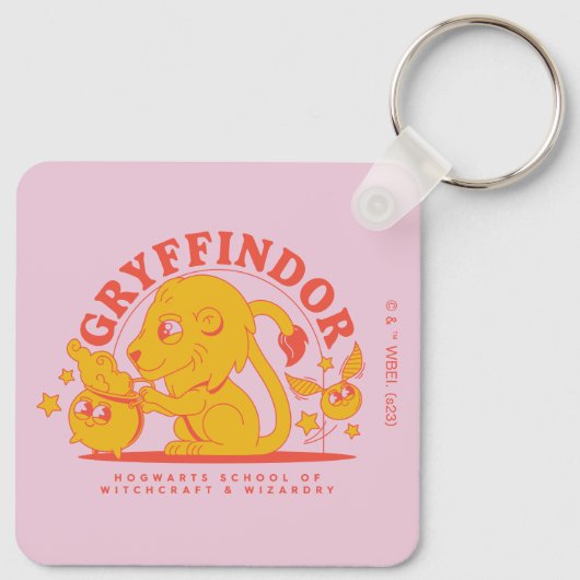Porte-clés HARRY POTTER™ | École de Hogwarts GRYFFINDOR™ (Dos)