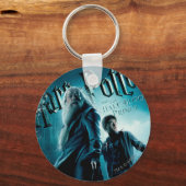 Porte-clés Harry Potter et Dumbledore sur des rochers 1 (Recto)