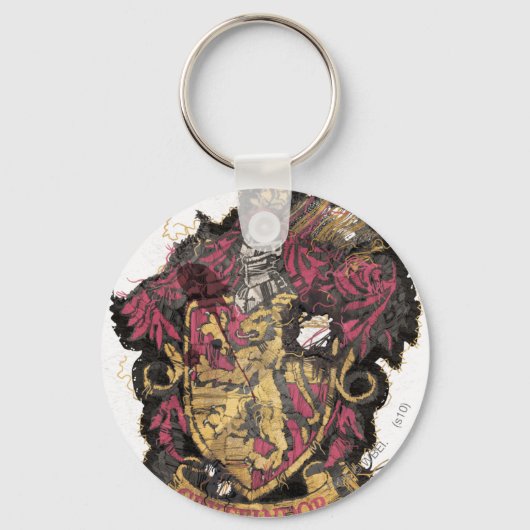 Porte-clés Harry Potter | Gryffindor Crest - Destroyed (Recto)