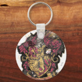 Porte-clés Harry Potter | Gryffindor Crest - Destroyed (Recto)