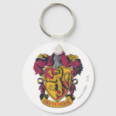 Porte-clés Harry Potter | Gryffindor Crest Gold et Rouge (Verso)