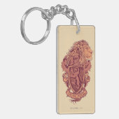 Porte-clés Harry Potter | Gryffindor Lion Crest (Devant gauche)