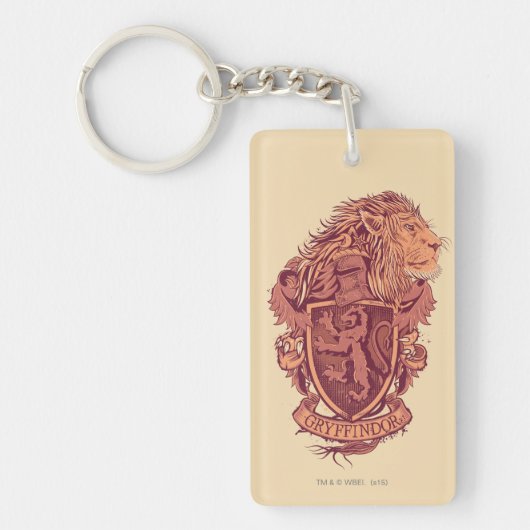 Porte-clés Harry Potter | Gryffindor Lion Crest (Devant)