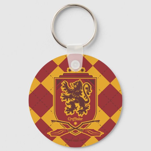 Porte-clés Harry Potter | Gryffindor QUIDDITCH™ Crest (Recto)