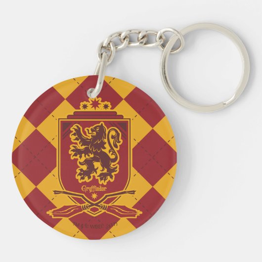 Porte-clés Harry Potter | Gryffindor QUIDDITCH™ Crest (Dos)