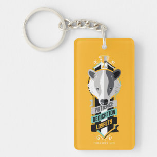 Porte-clés Harry Potter  HUFFLEPUFF™ House Traits Sigil