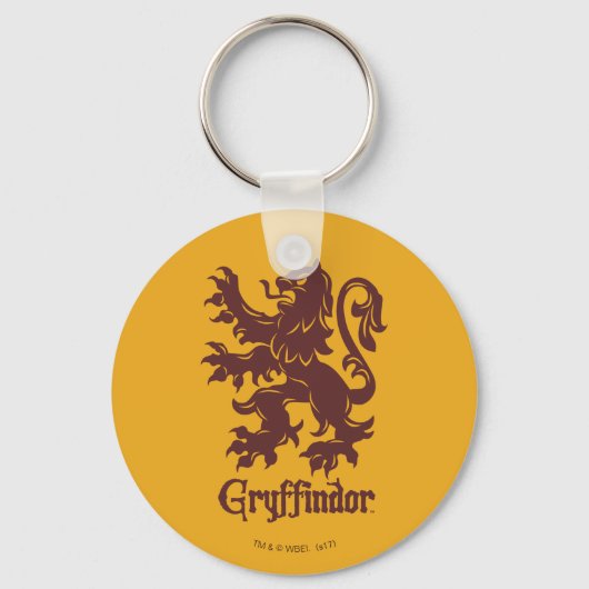 Porte-clés Harry Potter | Lion Graphique de Gryffindor (Recto)