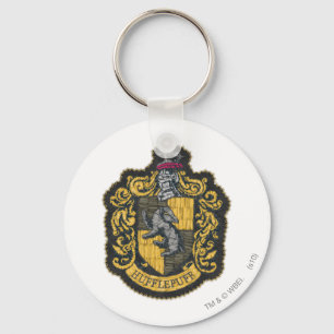 Porte-clés Harry Potter   Patch de crête de Hufflepuff