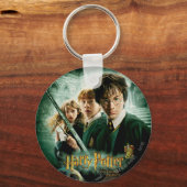 Porte-clés Harry Potter Ron Hermione Groupe Dobby Saisie (Recto)
