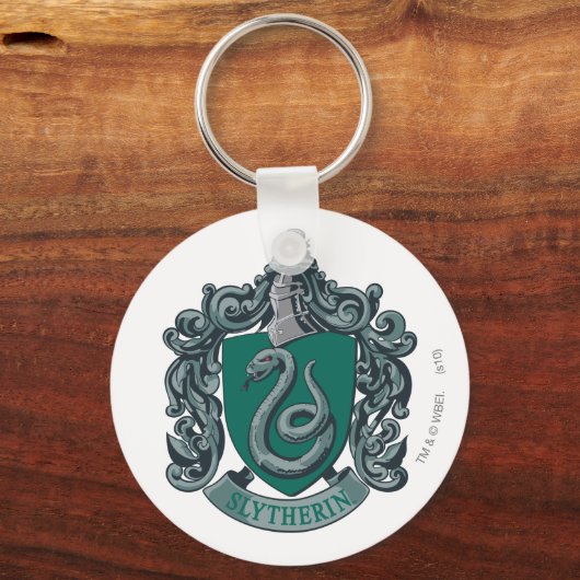 Porte-clés Harry Potter | Slytherin Crest Green (Verso)