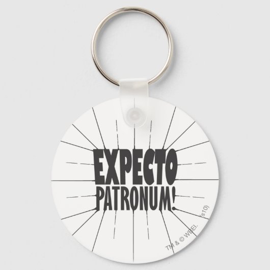 Porte-clés Harry Potter Spell | ATTENDEZ PATRONUM™ ! (Recto)