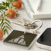 Porte-clés Harry Potter Spell | HAUTEUR DE MORT Typographie G (Devant Droit)