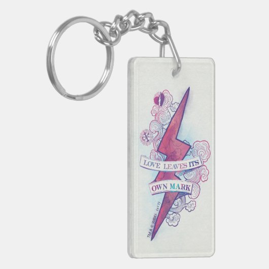 Porte-clés Harry Potter Spell | Love Feuilles son propre Mark (Devant gauche)