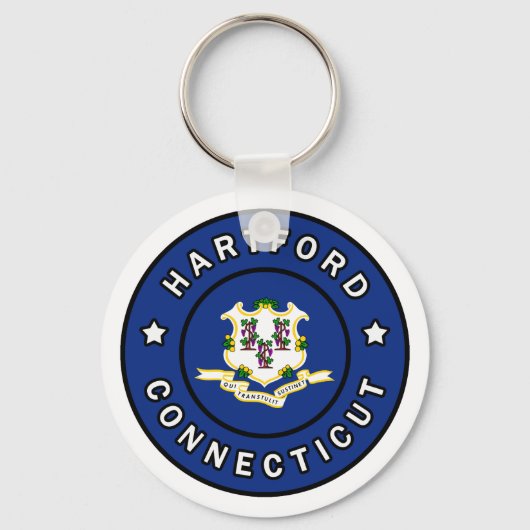 Porte-clés Hartford Connecticut (Recto)