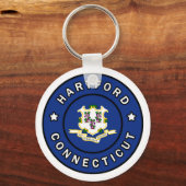 Porte-clés Hartford Connecticut (Recto)