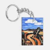 Porte-clés Hartley - Paysage, Nouveau-Mexique (Devant gauche)