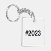 Porte-clés Hashtag 2023 (Devant gauche)