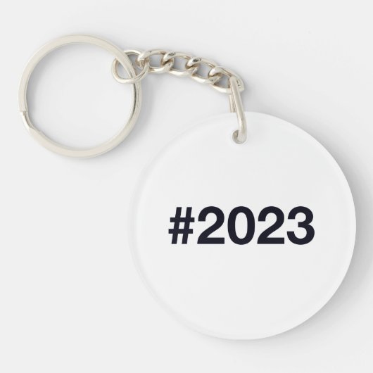 Porte-clés Hashtag 2023 (Devant)