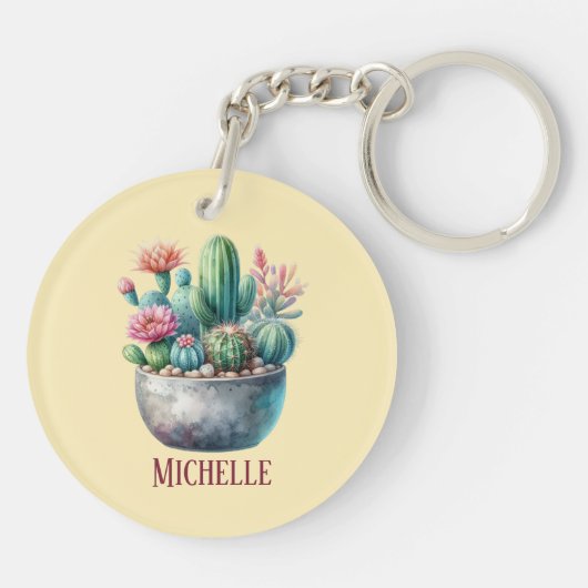 Porte-clés Hashtag Cactuslove (Dos)