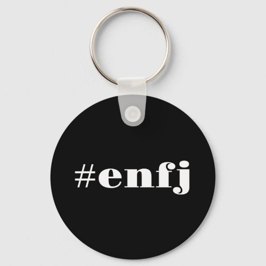 Porte-clés hashtag enfj personnalité fierté (Recto)