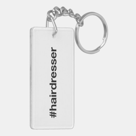 Porte-clés Hashtag GYM (Dos gauche)