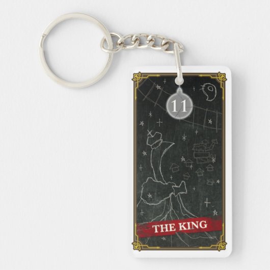 Porte-clés Hatoful Advent calendar 11: The King (Devant)