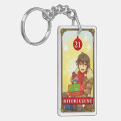 Porte-clés Hatoful Advent calendar 21: Hitori Uzune (Devant gauche)