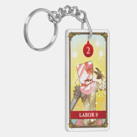 Porte-clés Hatoful Advent calendar 2: Labor9 (Devant gauche)