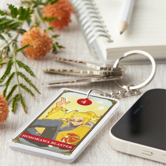 Porte-clés Hatoful Advent Rabu-Azami (Devant droit)