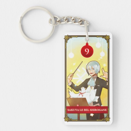 Porte-clés Hatoful Advent Sakuya-Albert (Devant)