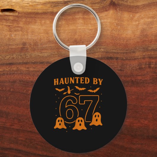 Porte-clés Haunted By 67 Meme Halloween Ghost Graphic (Recto)