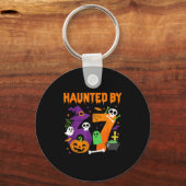 Porte-clés Haunted Par 67 Funny Six Sept Mème 6 7 Halloween C (Recto)
