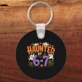 Porte-clés Haunted Six Seven 6 7 Meme 67 Skeleton Hand Hallow (Recto)