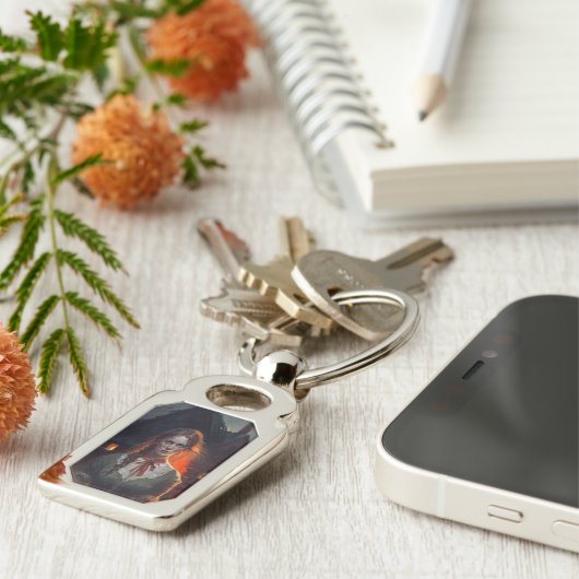 Porte-clés Haunting house (Côté )