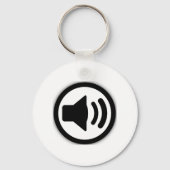 Porte-clés Haut-parleur audio (Recto)