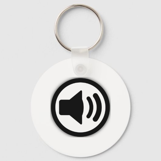 Porte-clés Haut-parleur audio (Recto)