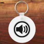 Porte-clés Haut-parleur audio (Recto)