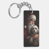 Porte-clés Havanais avec Noël Festif du Père Noël (Devant gauche)