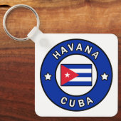 Porte-clés Havane Cuba (Recto)