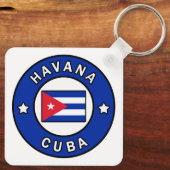 Porte-clés Havane Cuba (Verso)