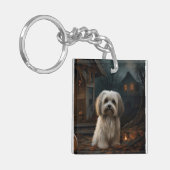 Porte-clés Havanese Halloween Scary (Devant gauche)