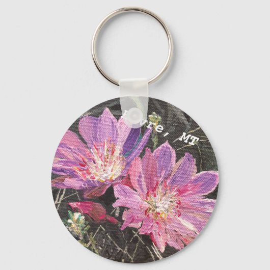 Porte-clés Havre, MT Bitterroot porte - clé bouton (Recto)