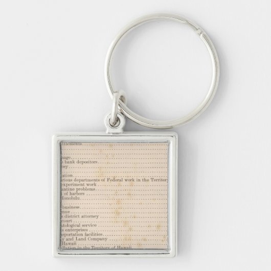 Porte-clés Hawaï 5 (Devant)