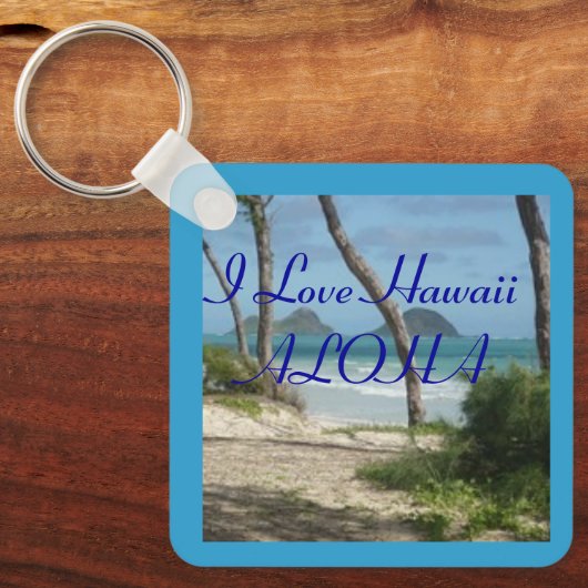 PORTE-CLÉS HAWAII ALOHA COLLECTION (Recto)