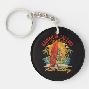 Porte-clés Hawaii Appelle Île de Surf Maui Vibes