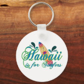 Porte-clés Hawaii est pour les surfeurs (Recto)