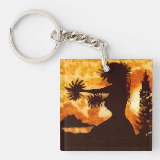 Porte-clés Hawiian Hula Dancer (Devant)