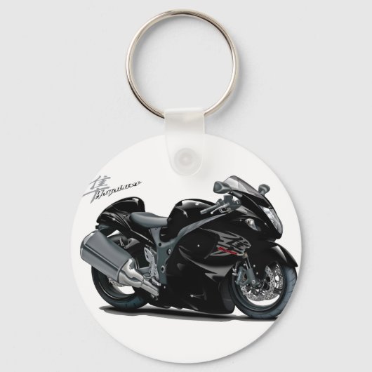 Porte-clés Hayabusa Black Bike (Recto)