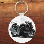 Porte-clés Hayabusa Black Bike (Recto)